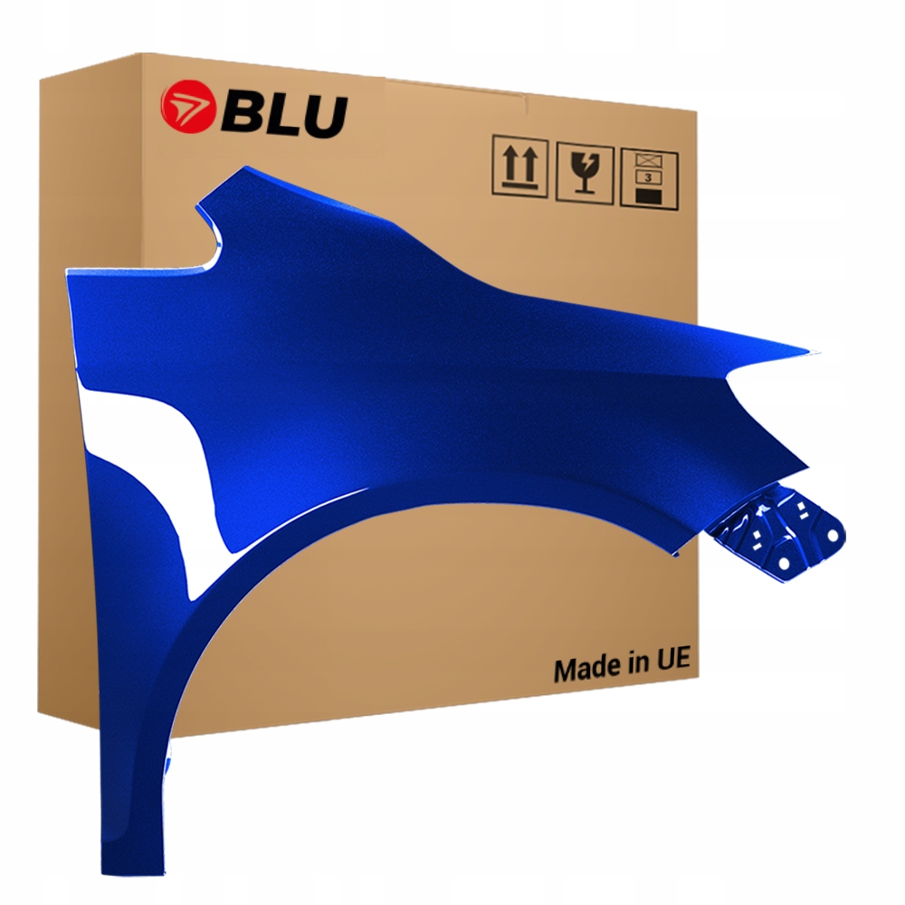 Blu Blatník Vw Golf V Plus 5 LD5Q pravý modrý 05-09 přední Shadowblue