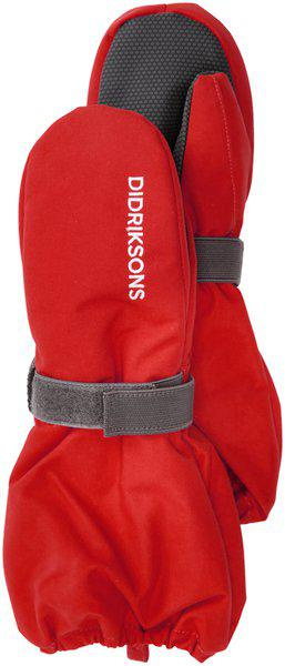 DIDRIKSONS RĘKAWICE DZIECIĘCE BIGGLES MITTEN RED 8-10