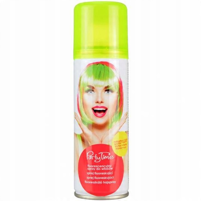 

Spray Do Włosów żółty Lakier fluor 125ml