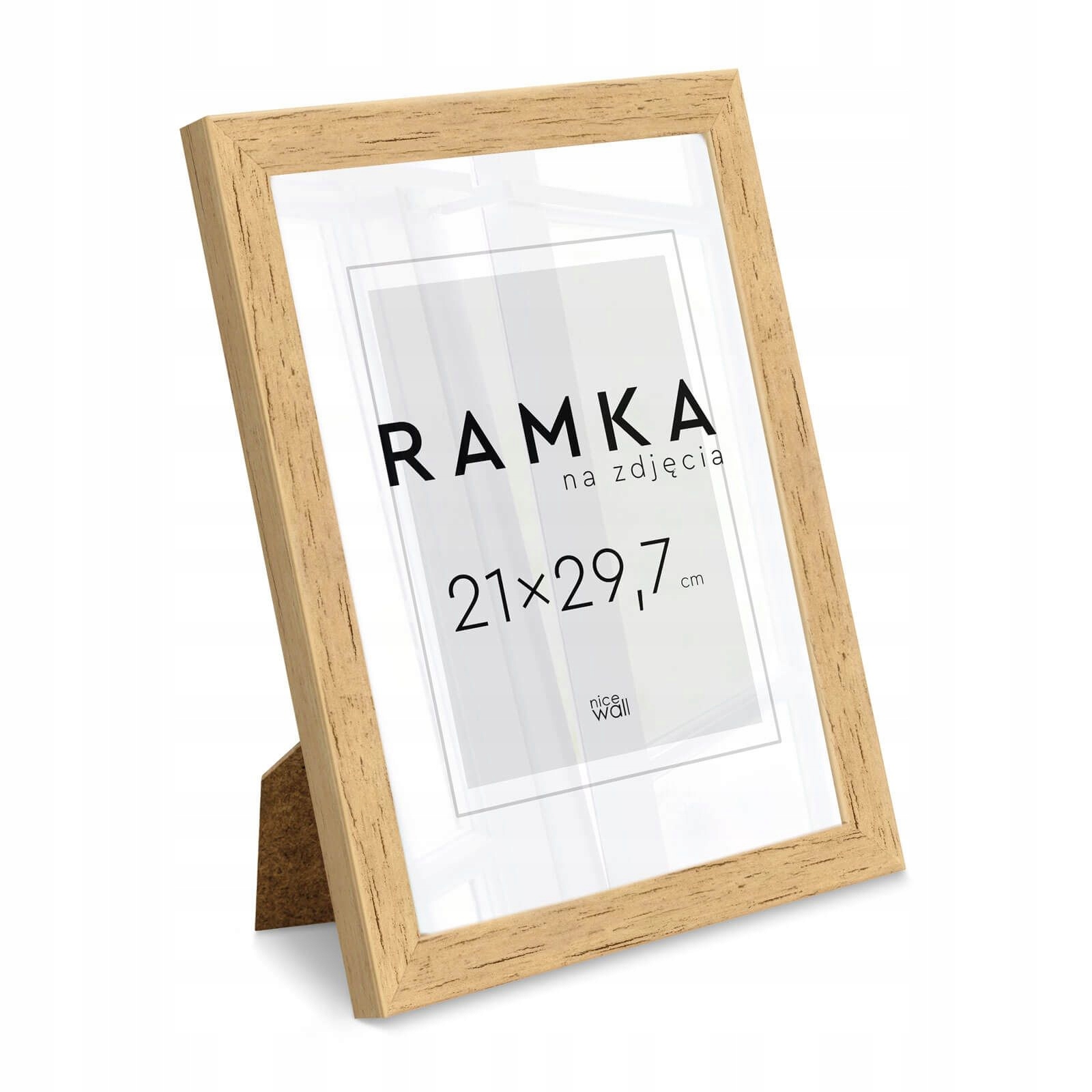 

Brązowa Ramka Ramka na zdjęcia 21x29,7 cm stojąca