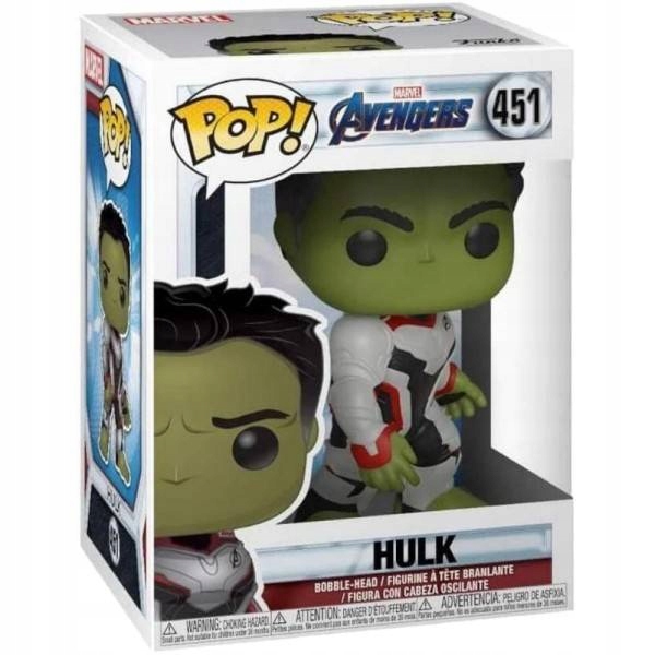 Figurka FUNKO Pop! MOVIE MARVEL AVENGERS HULK #451