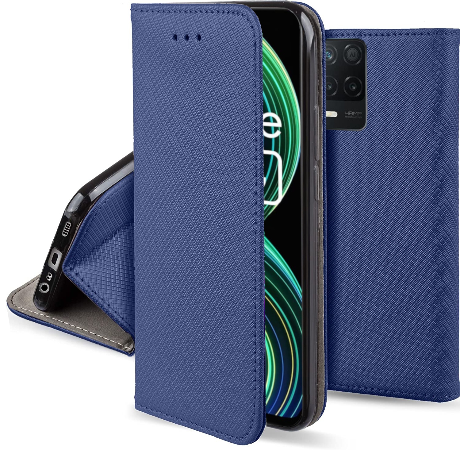 

Etui Smart Magnet Szkło do Realme 8 5G