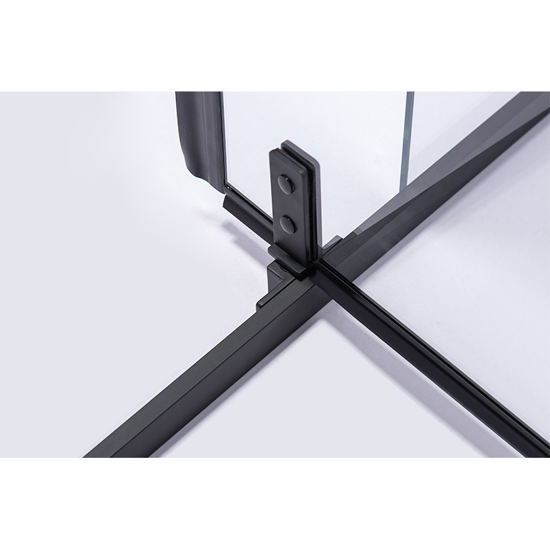 DRZWI PRYSZNICOWE SH08B CZARNE 90 CM 6 MM EAN (GTIN) 5905186107398