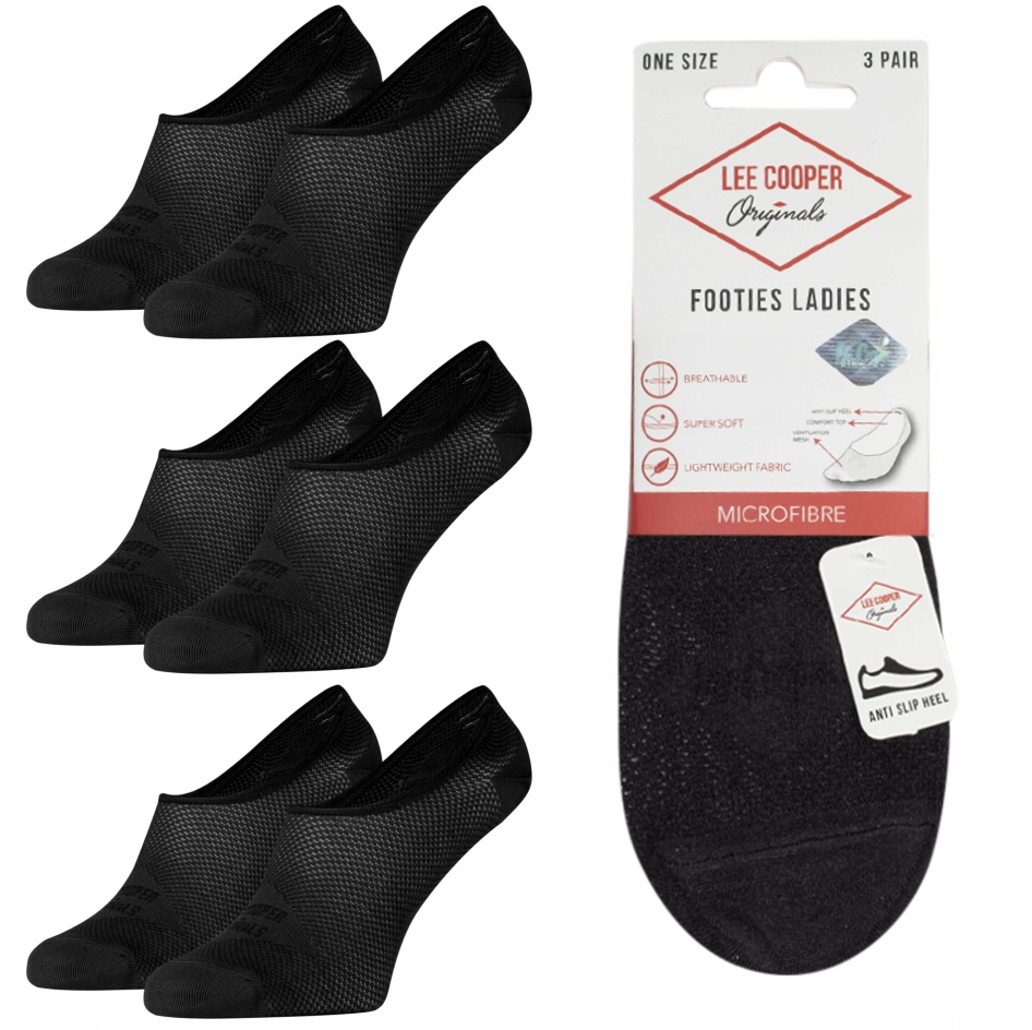 

Lee Cooper baleriny stopki mikrostopki 3 pary