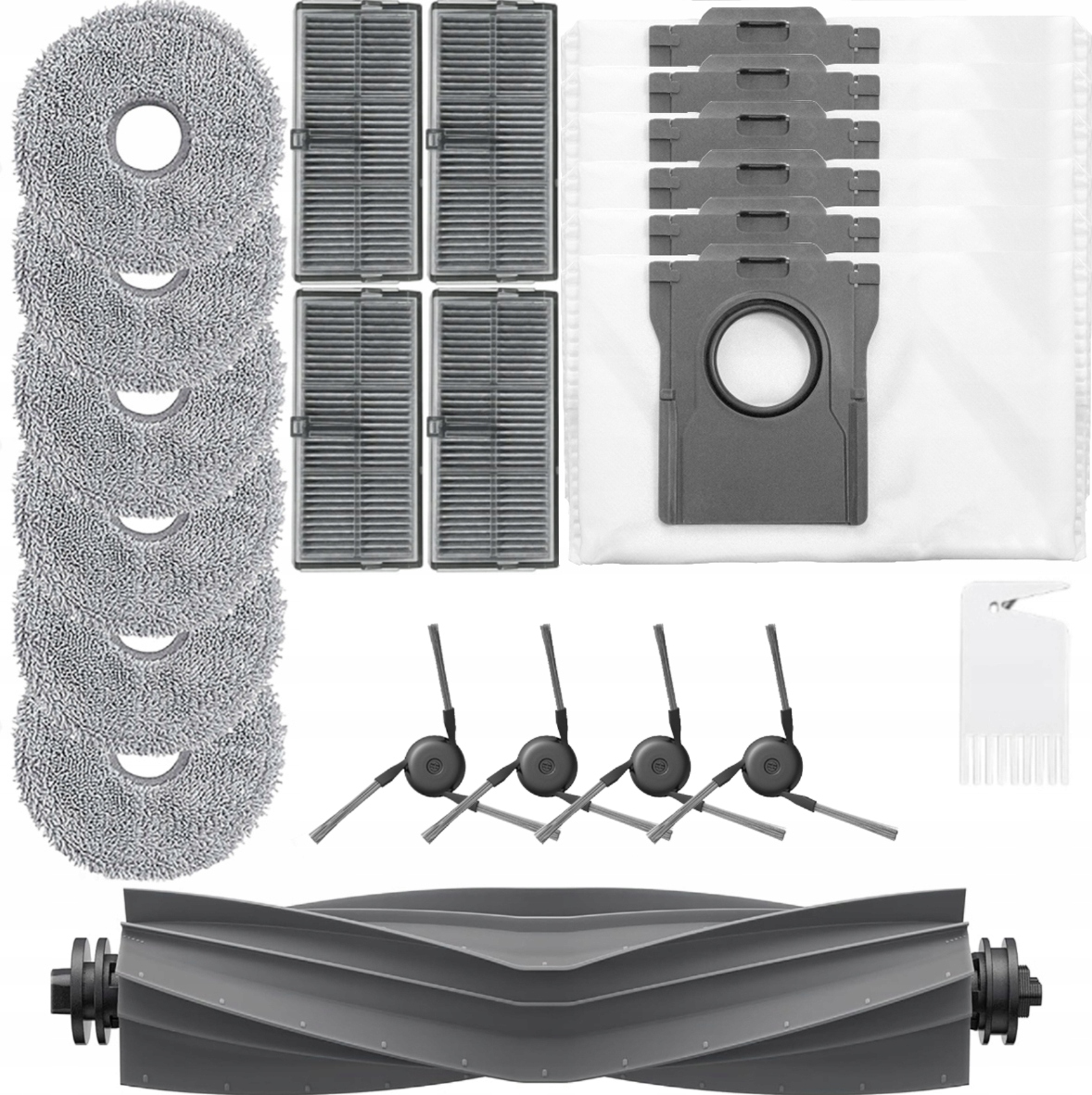 Velká speciální sada pro Dreame X40 Master sáčky mopy filtry kartáče