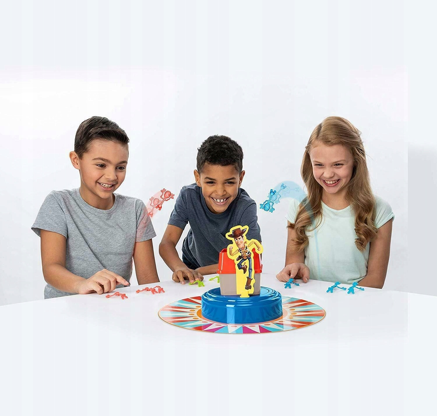 Gra Toy Story skaczące widelce do kosza Wiek gracza 5-7 lat