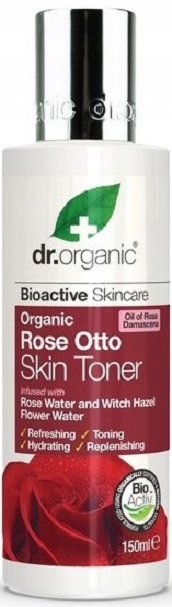 DR.ORGANIC ROSE OTTO TONIK DO TWARZY 150ml