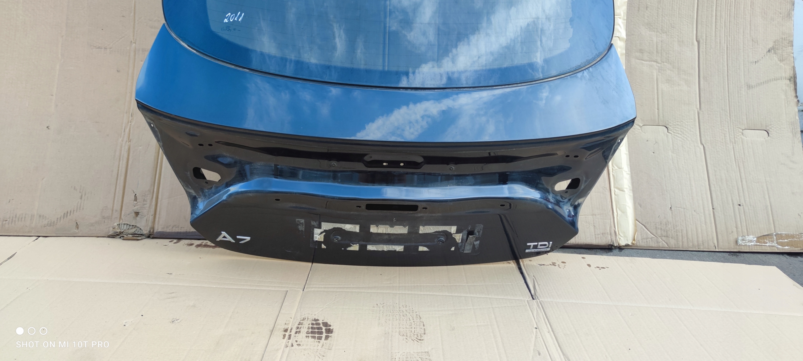 boot door AUDI A7 4G8 S LINE LZ9Y 2011-2017 original !!!