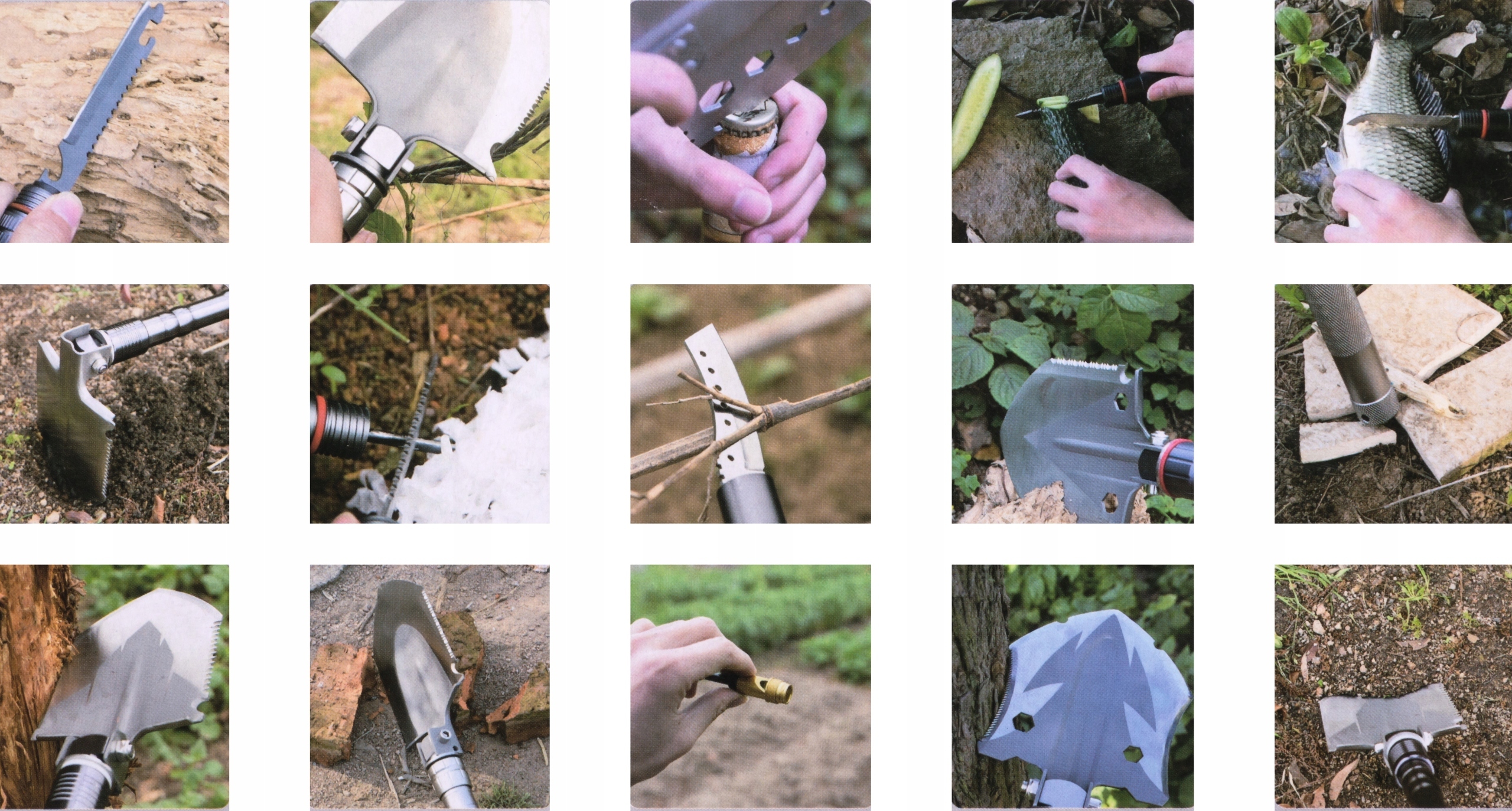 SAPERKA WOJSKOWA SURVIVAL ŁOPATA TAKTYCZNA 16W1 EAN (GTIN) 5901801505662