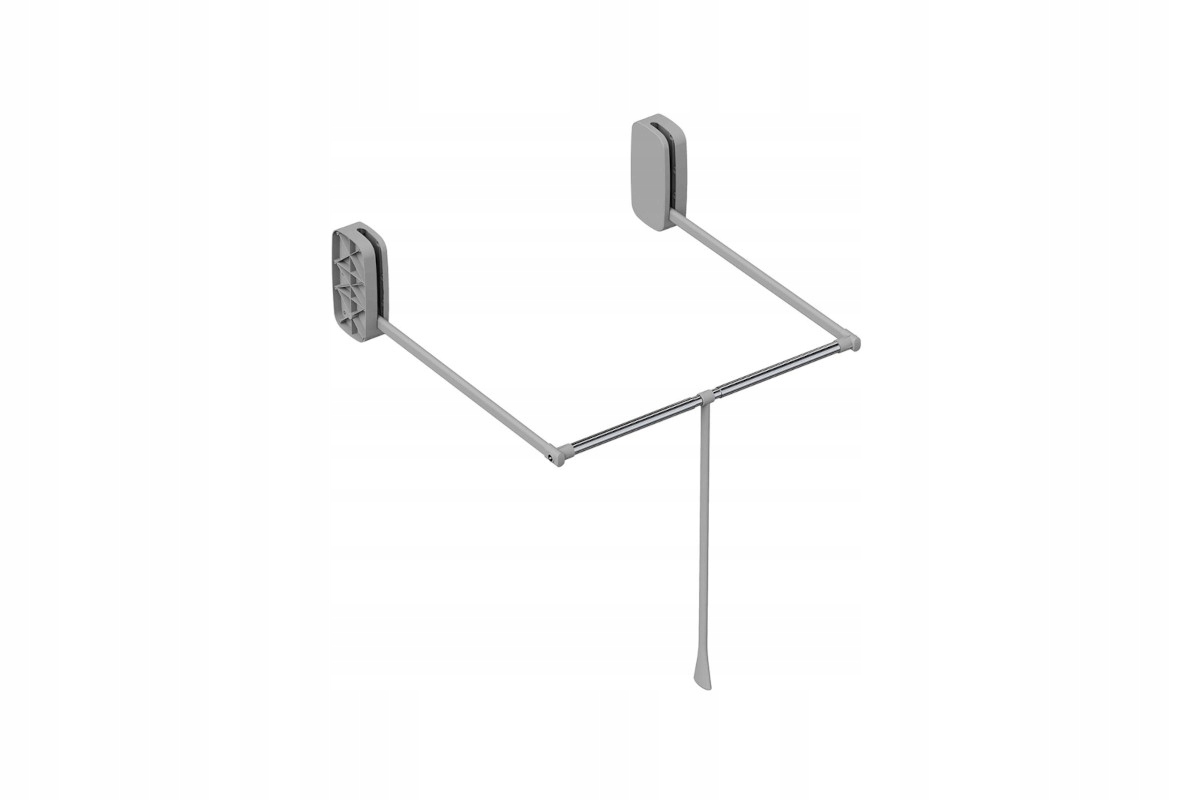 Pantograf do olejových skríň 12 kg, nosnosť do šírky 850-1150 mm, biely Starax