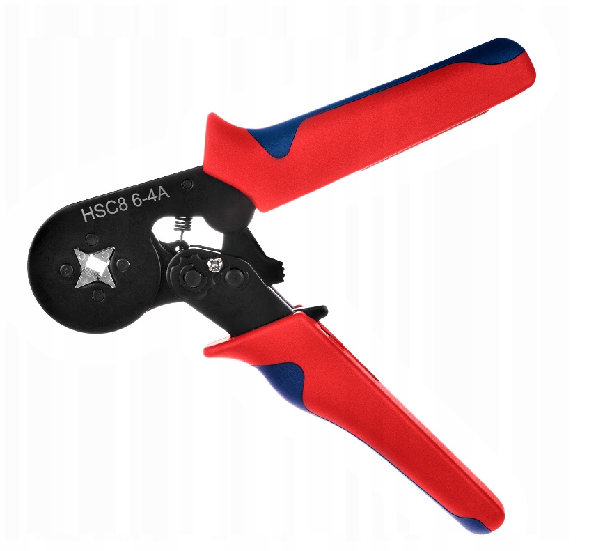 ZACISKARKA DO KABLI TULEJEK PRASKA ZESTAW + ETUI Minimalny przekrój przewodu 0.25 mm²