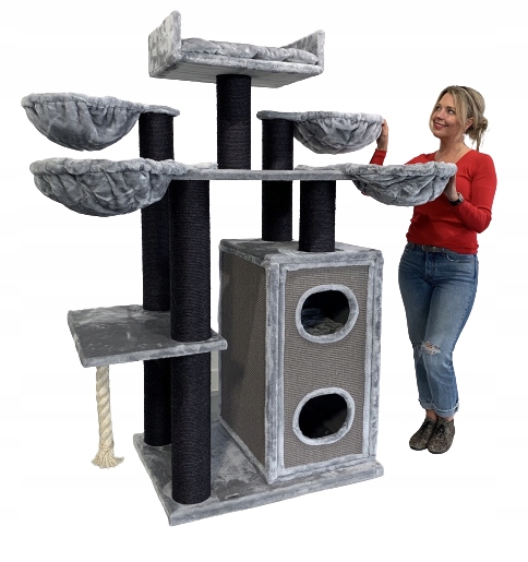 

Drapak Cat Paradise Blackline Light Grey XXL