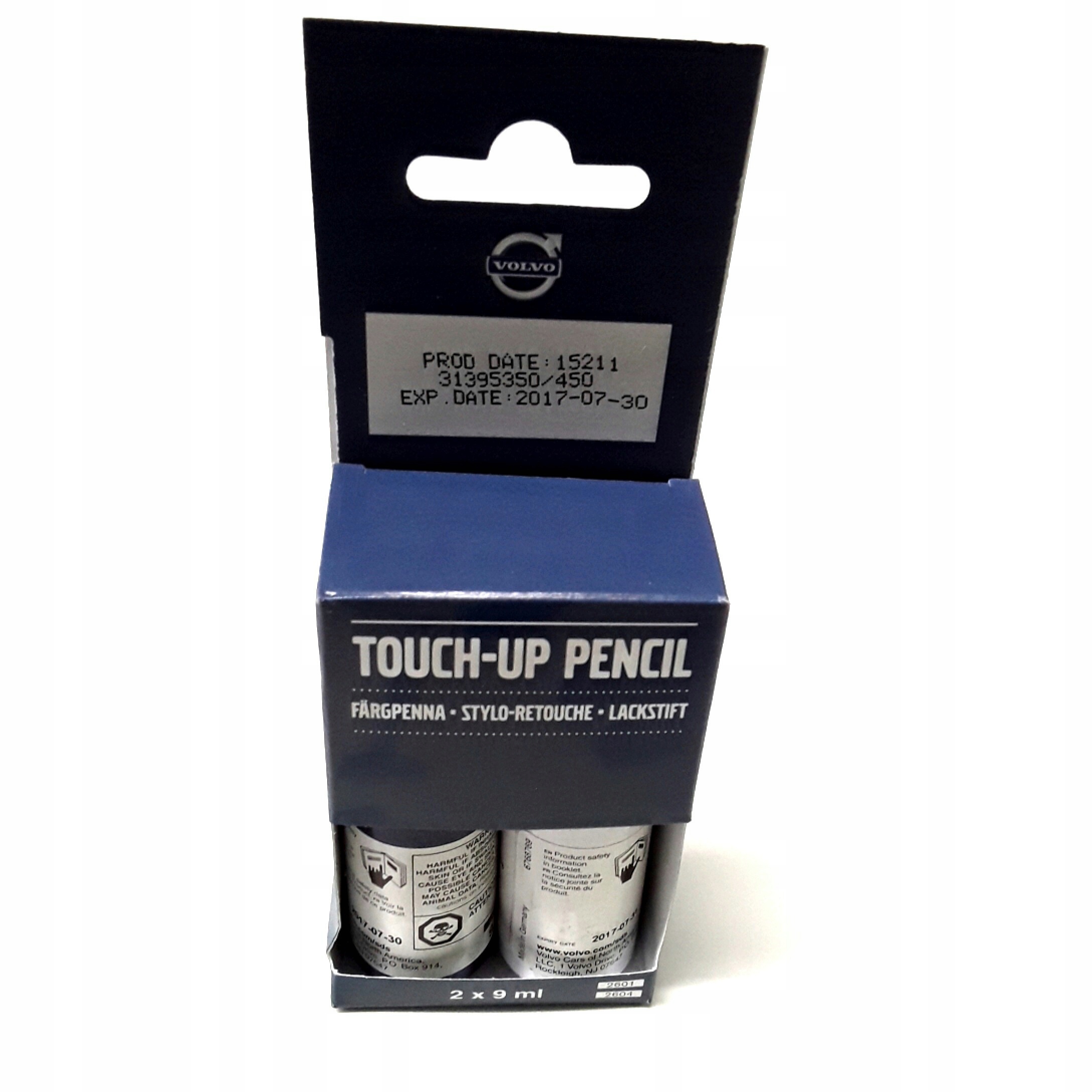 VOLVO lakier sztyft mazak zaprawka Cosmos Blue 450