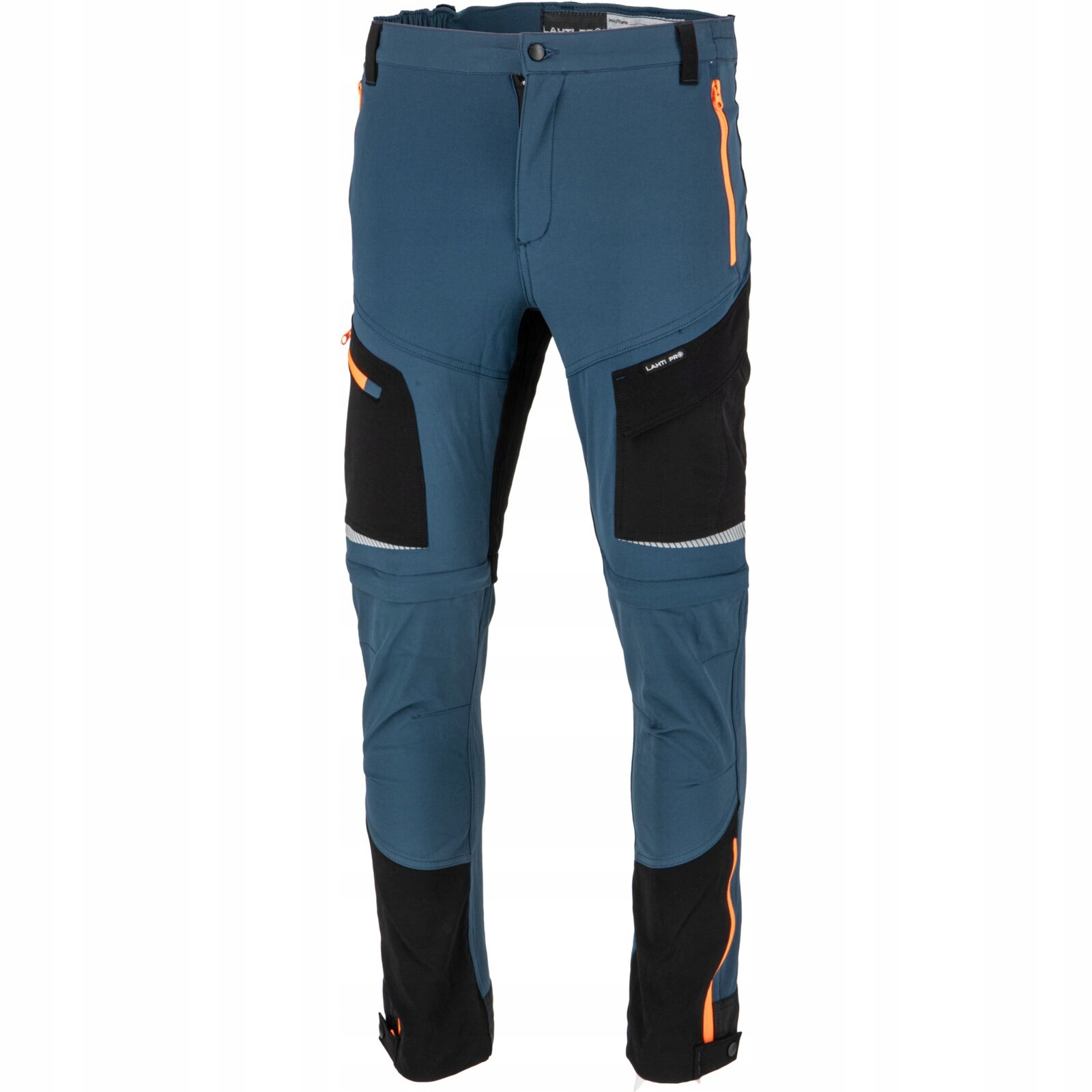 Spodnie Stretch 2W1 Petrol Blue, "s", Ce, Lahti L40563