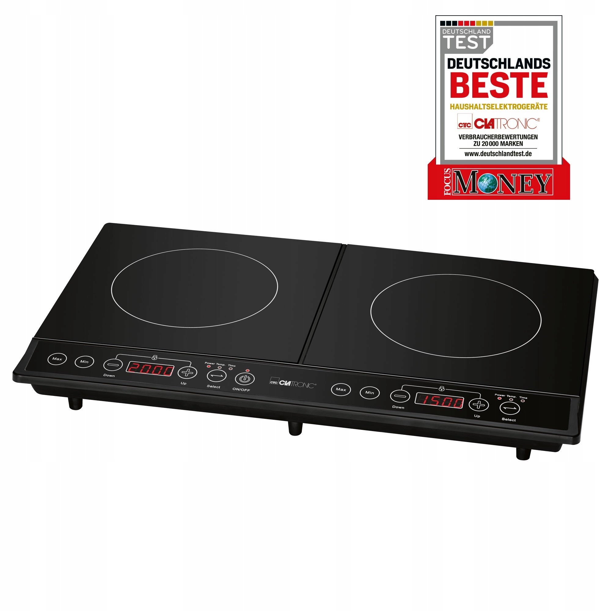 Podwójna Indukcyjna Płyta Kuchenna Clatronic Dki