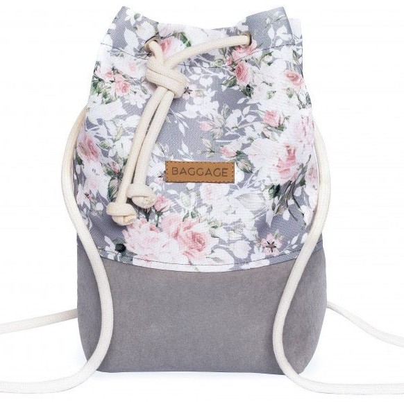 

Plecak Worek 2W1 Torebka Baggage Romantic Flowers