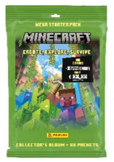 MEGAZESTAW STARTOWY MINECRAFT, PANINI