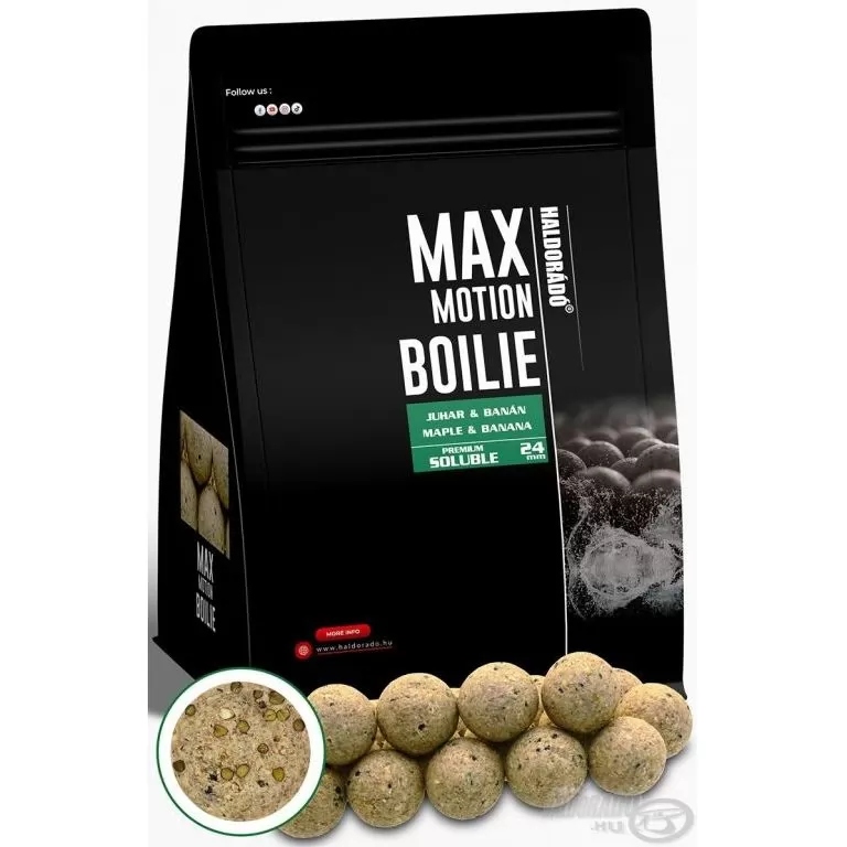 Kulki Proteinowe Haldorado Max Motion Soluble 24mm Klon Banan Karp Boilies