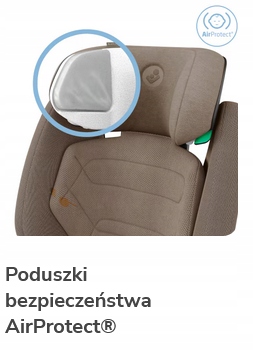 Fotelik MaxiCosi RodiFix Pro² i-Size kolor Authentic Graphite 100-150 Kategoria wagowa 15-36 kg