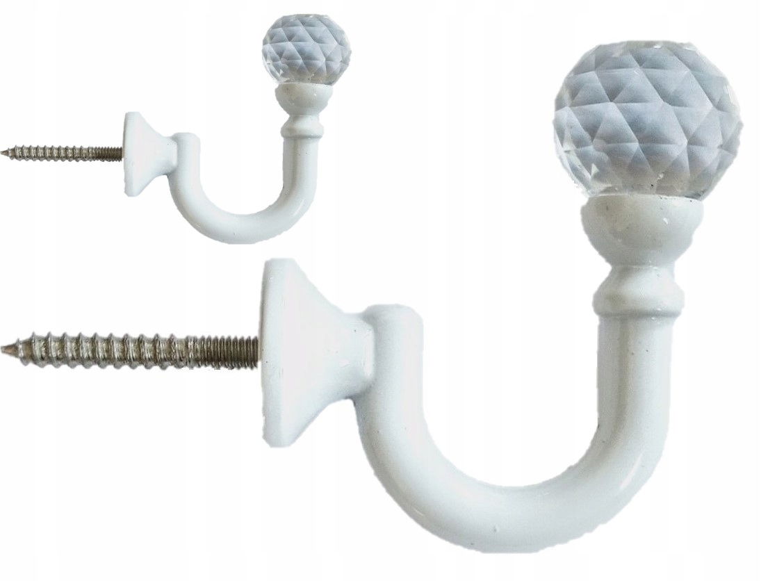 

Haczyk Uchwyt Metalowy do upinania firan zasłon.