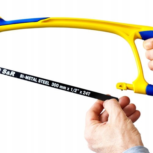 Piła do metalu 24 zęby na cal S&R Marka S&R