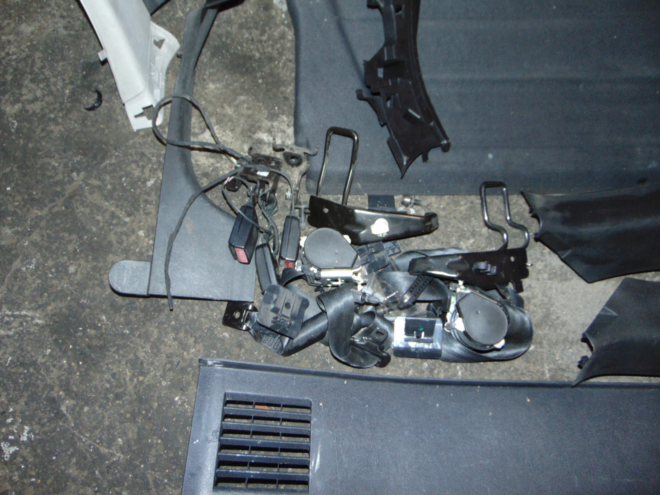 RENAULT MEGANE 3 III Sitz VAN PRZEKLADKA Gurten 5D