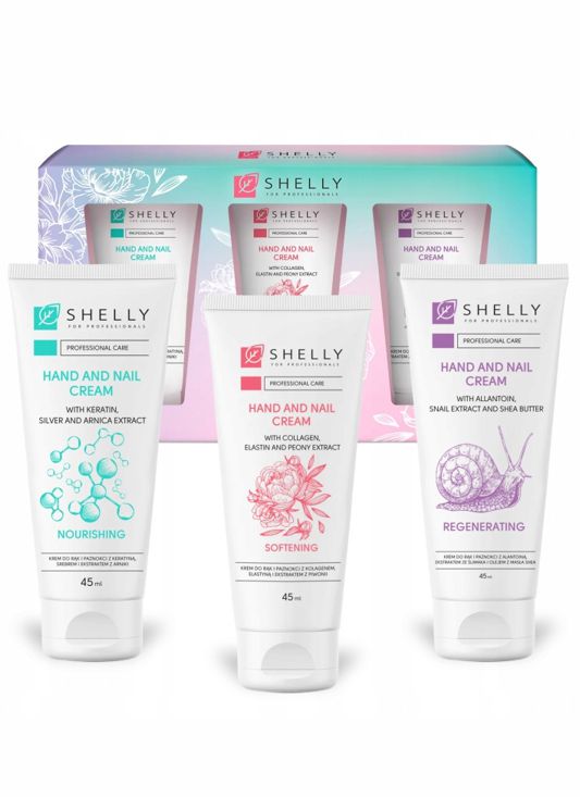 Shelly Hand Cream Set sada krémů na ruce 3x45 ml
