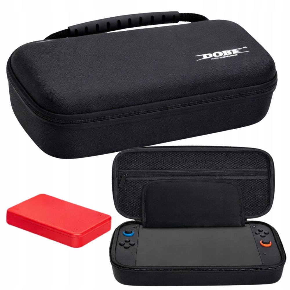 Etui Do Nintendo Switch 2 (Futerał, Case, Na Konsolę, Gry, Czarne, Zestaw)