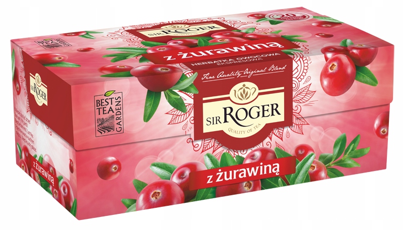 Levně 11 x Brusinky Čaj 40 g (20 sáčků x 2 g)