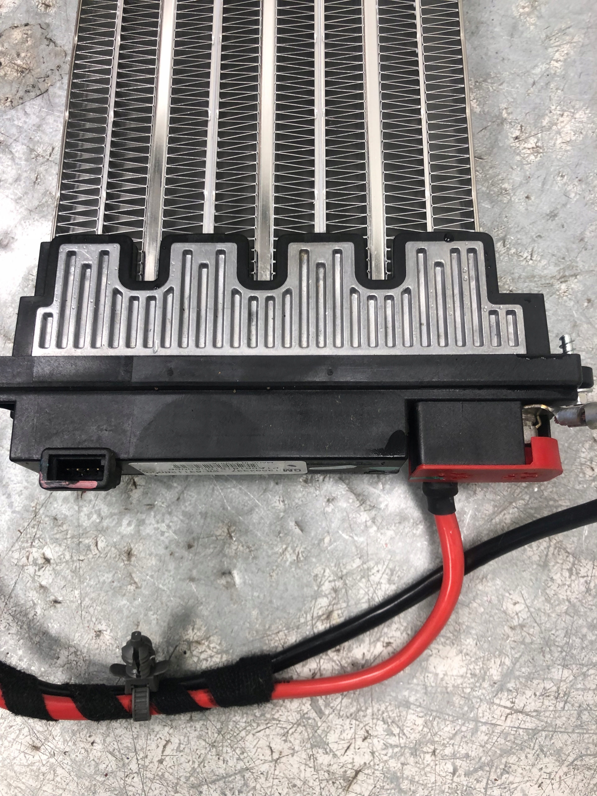 heater electrical OPEL MOKKA 13504337