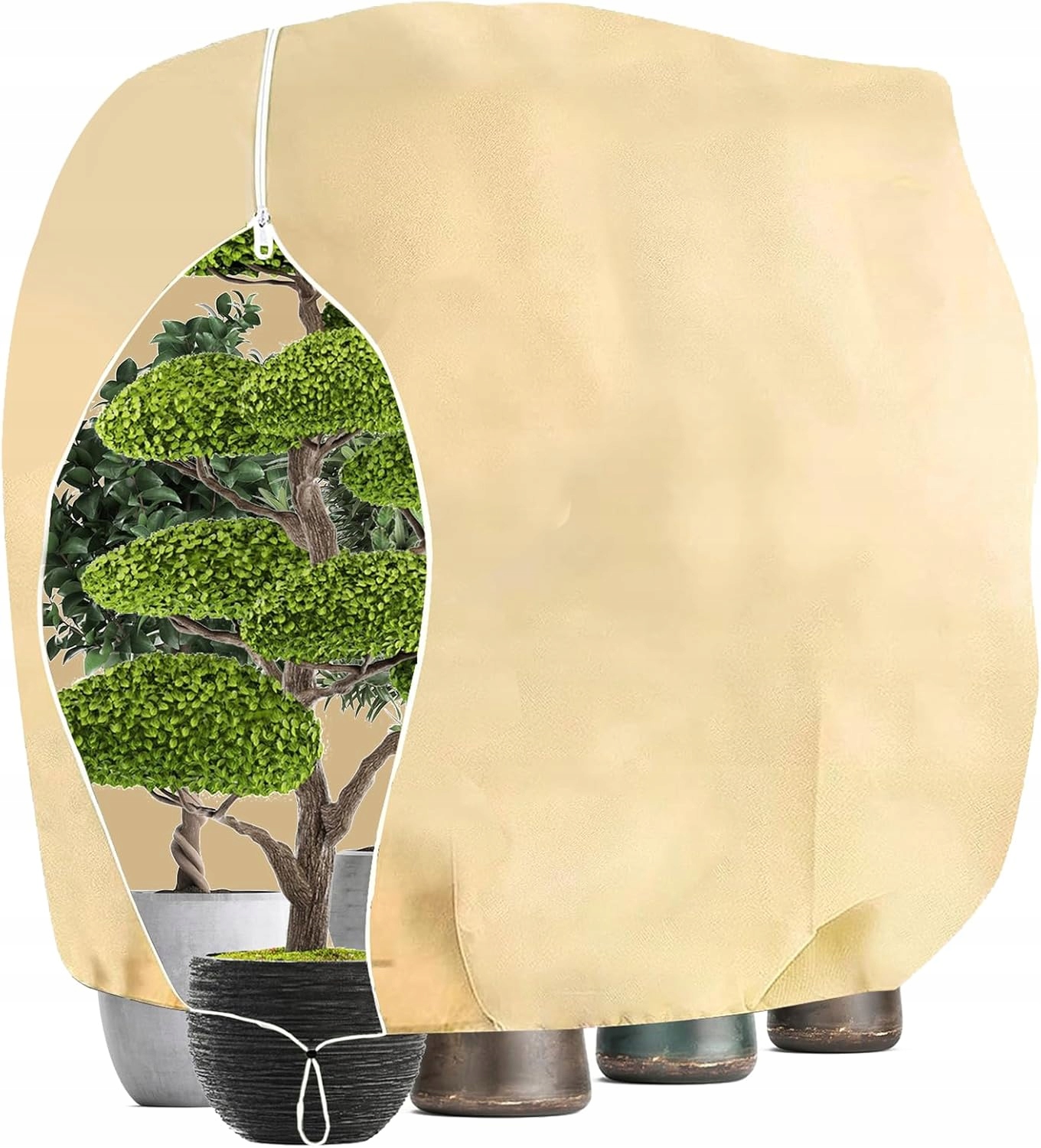 Zimní ochrana rostlin, 250 x 360 cm, protimrazová ochrana pro rostliny