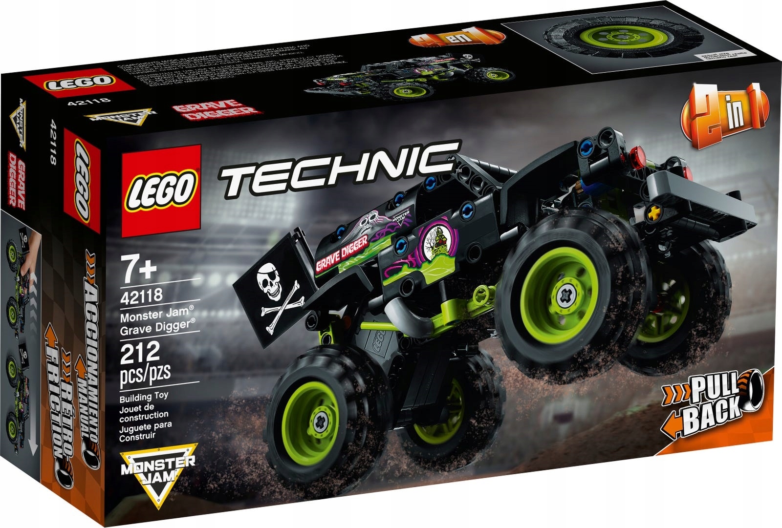 

Lego Technic Monster Jam Grave Digger 42118
