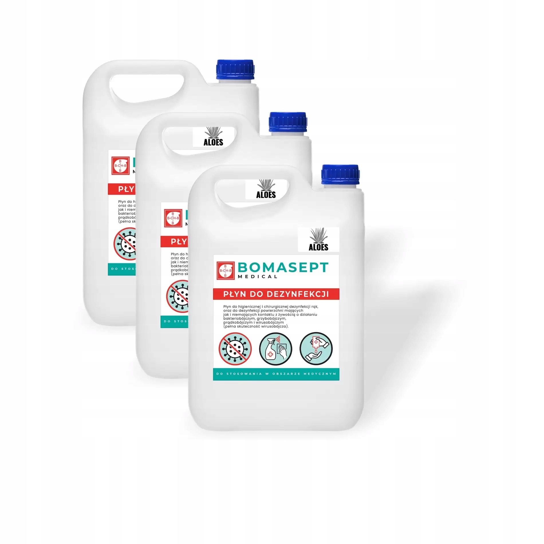 

Płyn do dezynfekcji Bomasept Medical aloes 15L