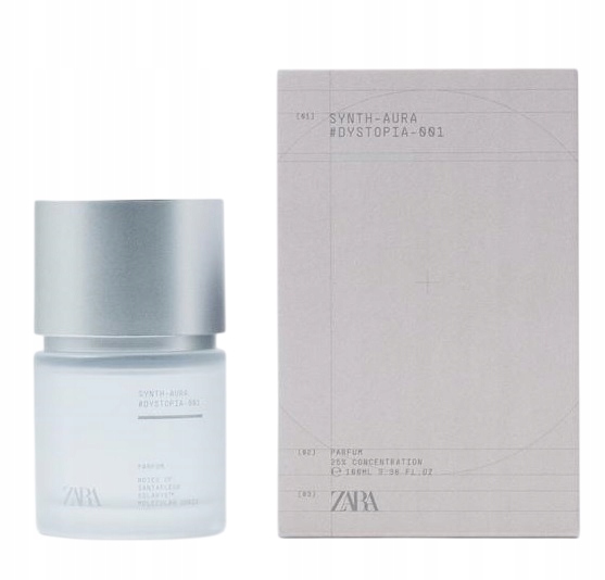 Zara 001: Synth Aura Parfum 100ML parfém