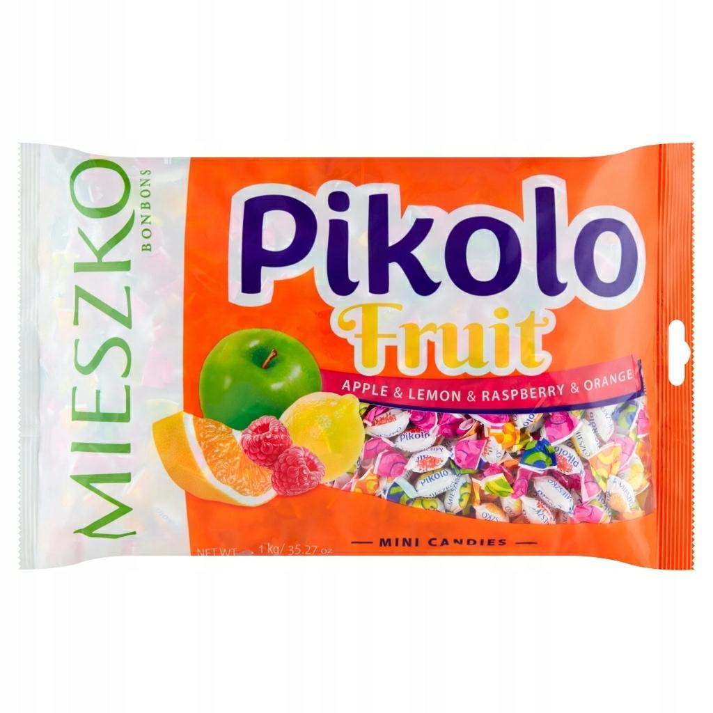 4 Sztuki Mieszko Cukierki Pikolo Fruit 1KG