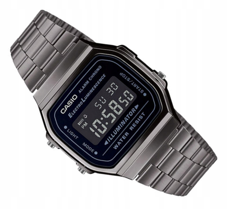 Hodinky Casio Retro A168WEGG -1B Vintage Unisex