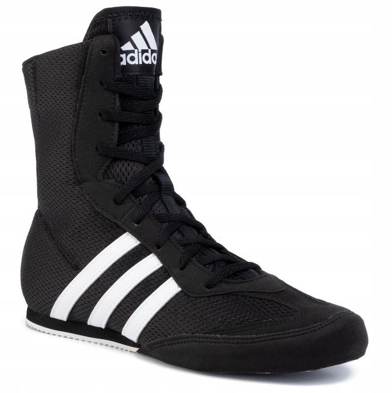 Buty Bokserskie Adidas Box Hog 2.0 FX0561 Treningowe Czarne Wysokie 40 2/3