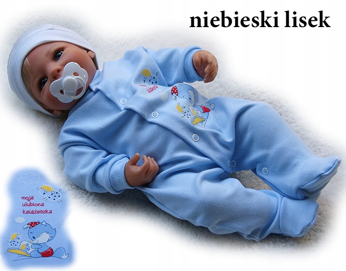 

Pajacyk pajac rozpinany śpioszki 56 bawełniany