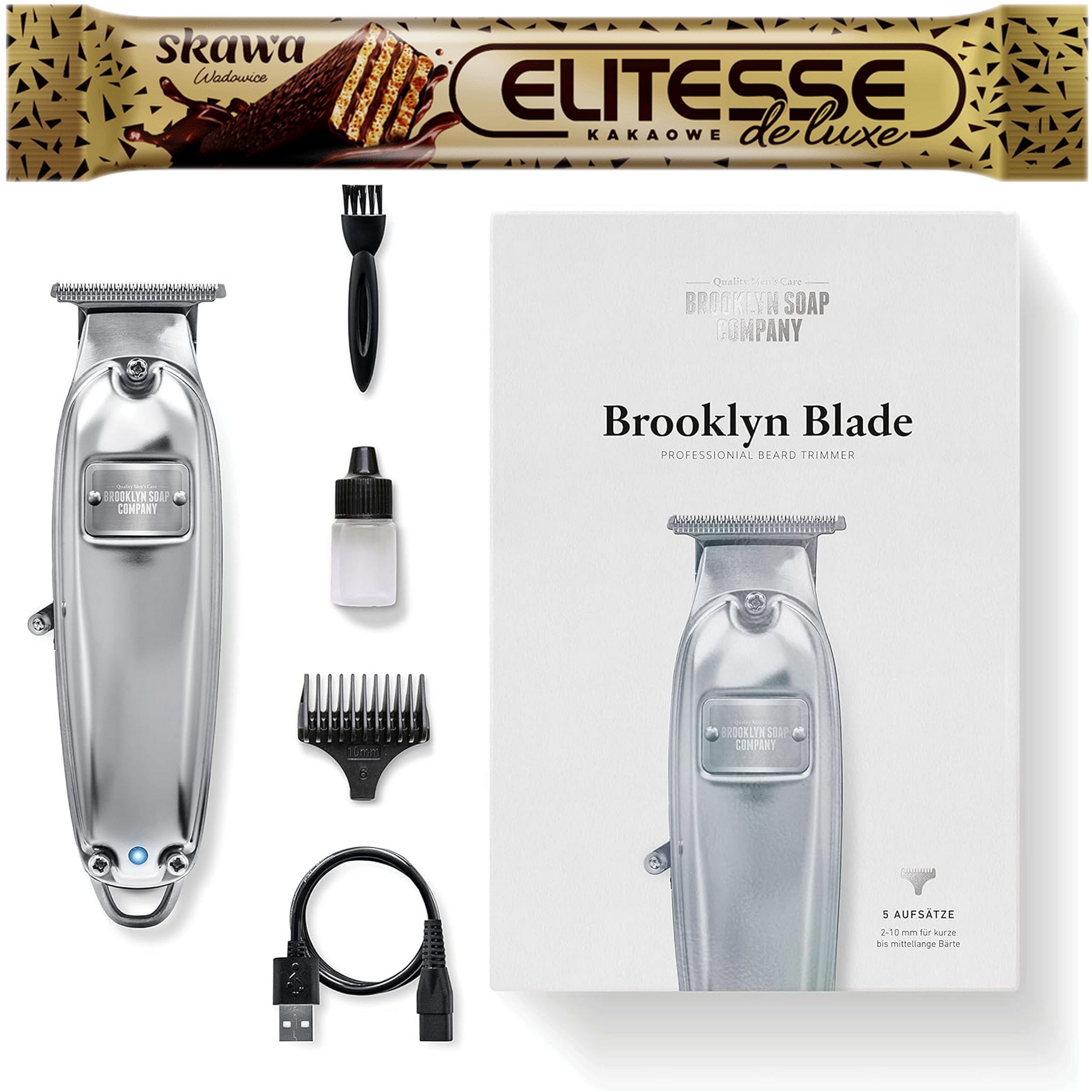 Profesionální holicí strojek Holicí Strojek pro vousy Brooklyn Soap Company Brooklyn Blade