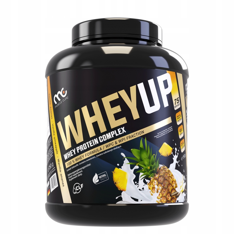 Muscle Clinic Whey Up 1800 g Wpc syrovátkový koncentrát čistý Top