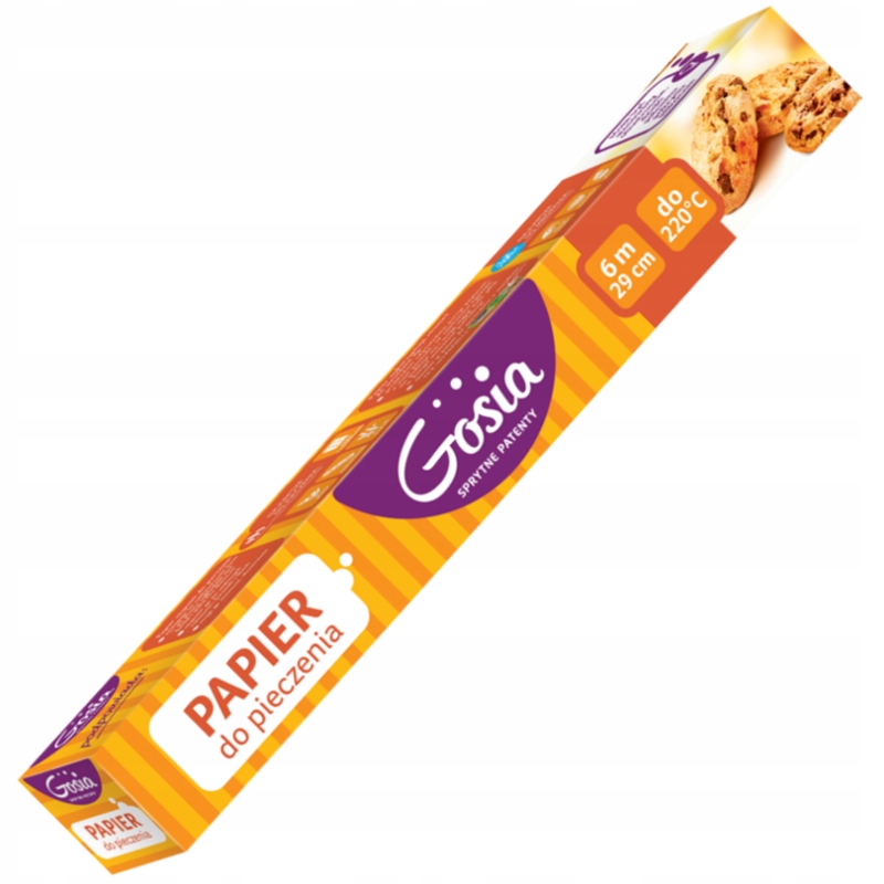 

Gosia Papier Do Wypieków Pieczenia 6M X 29CM Brąz