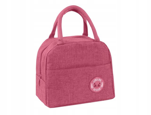 Torba termiczna na lunch box śniadaniowa mix z uchwytami 23 x 20 x 11 cm
