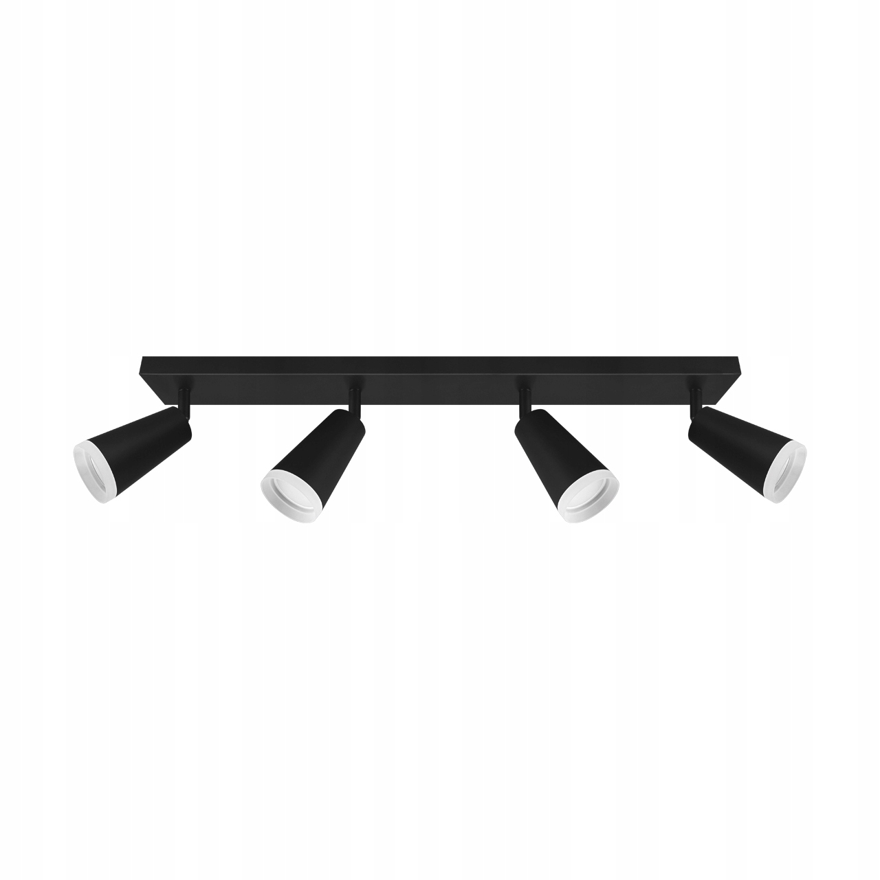 Nástěnné a stropní svítidlo bodové Sana GU10 4bodové černé