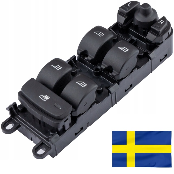 Spínač Okna Oken Řidiče Volvo V40 S80II V70III XC70 31453232 Švédský