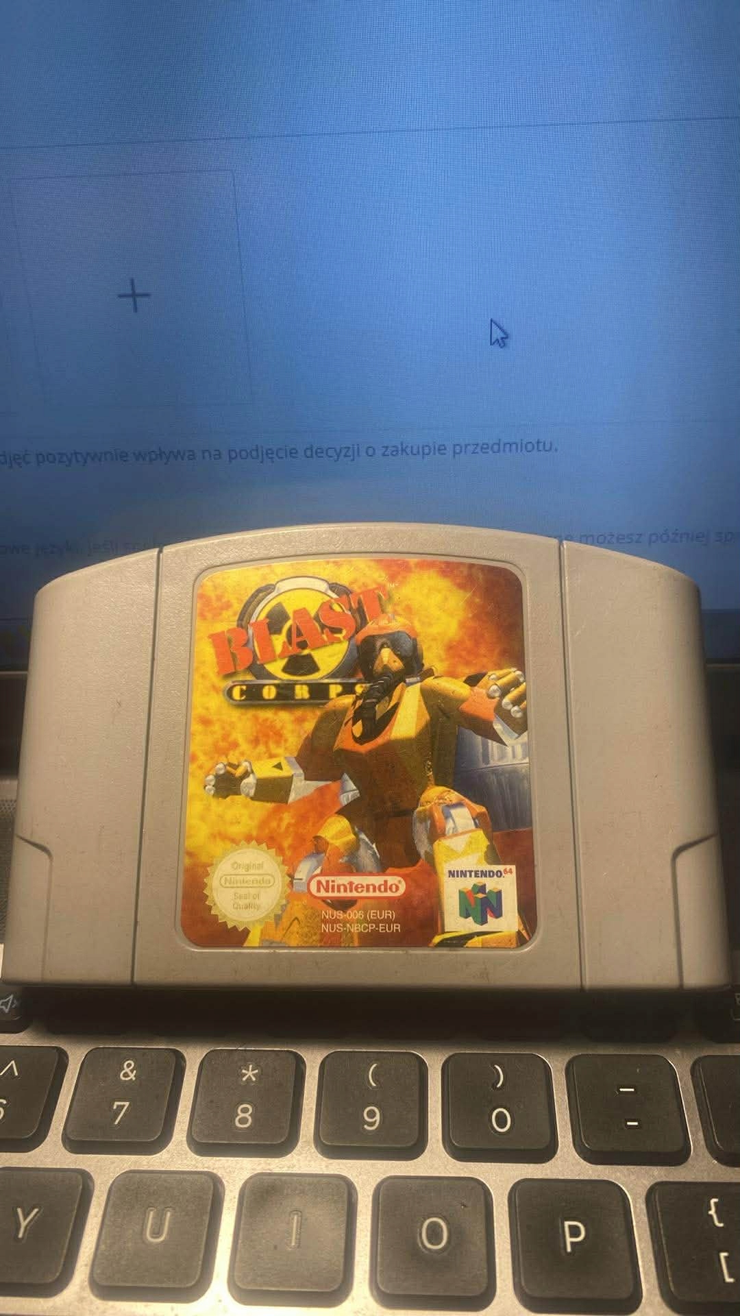 Blast Corps Nintendo 64 - sam kart - Gamesoft Kraków