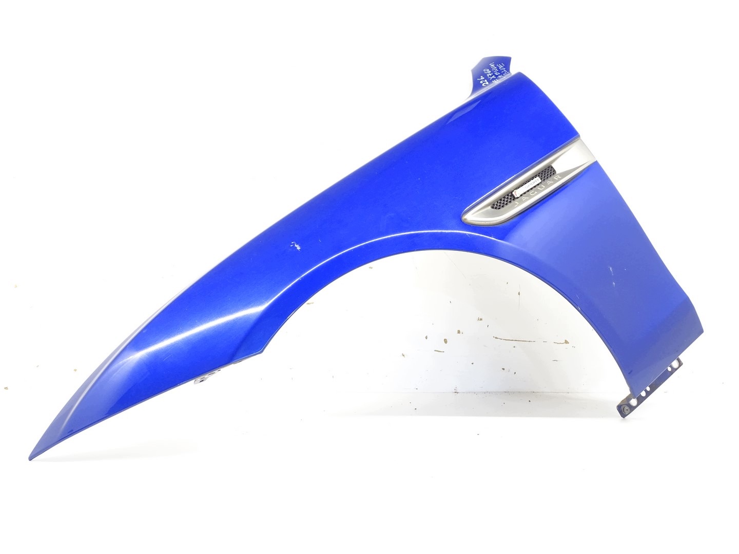 fender left front front JAGUAR XE X760 CAESIUM BLUE