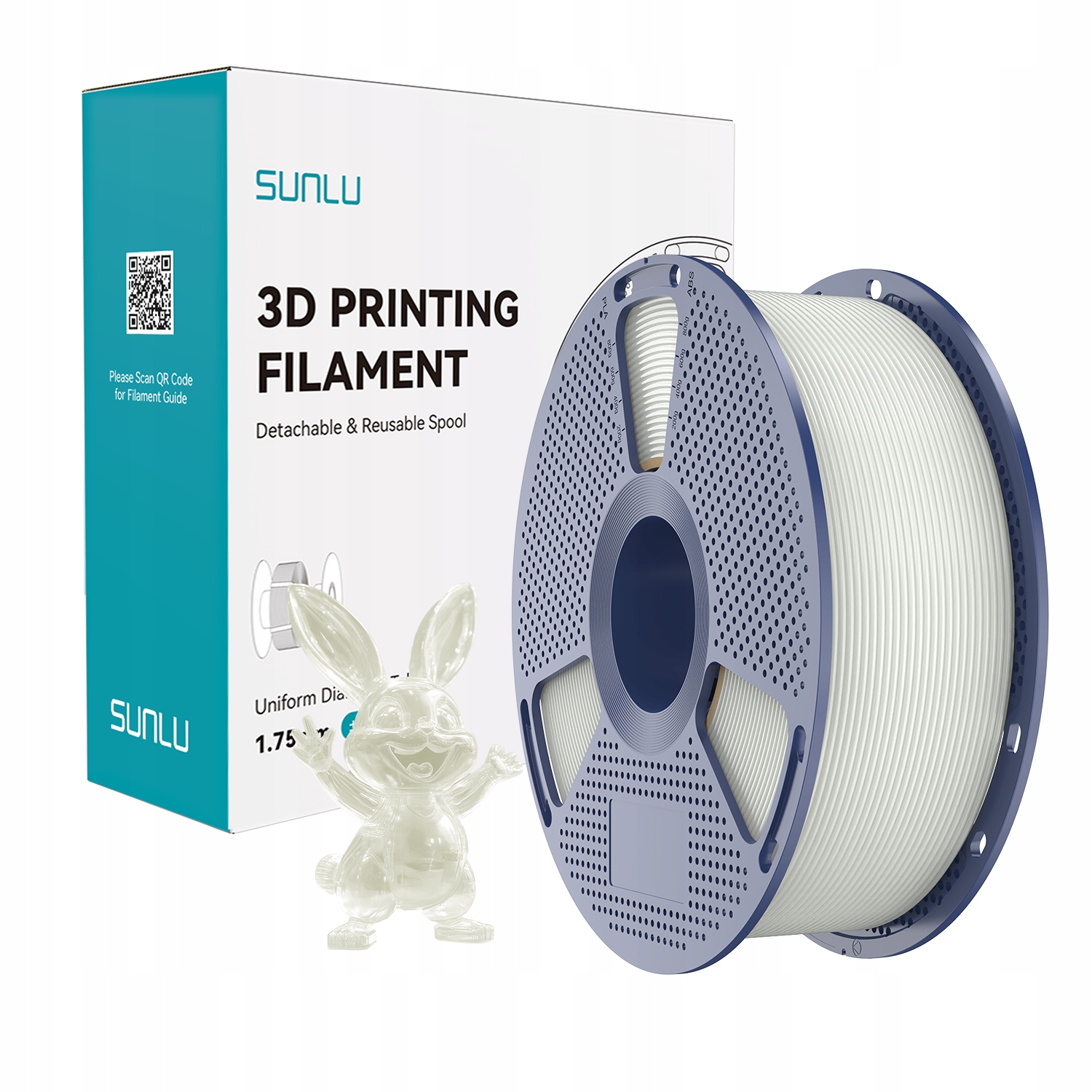 Filament Sunlu Pvb Transparentny Transparent 1KG