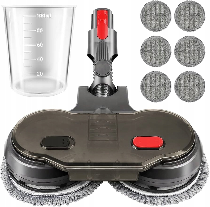 Mop pro Dyson V7 V8 V10 V11 V15 do vysavače 6x Utěrky Mopovací Kartáč