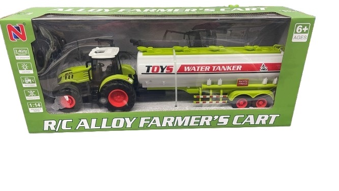 Traktor z przyczepą na radio 1357598 75988