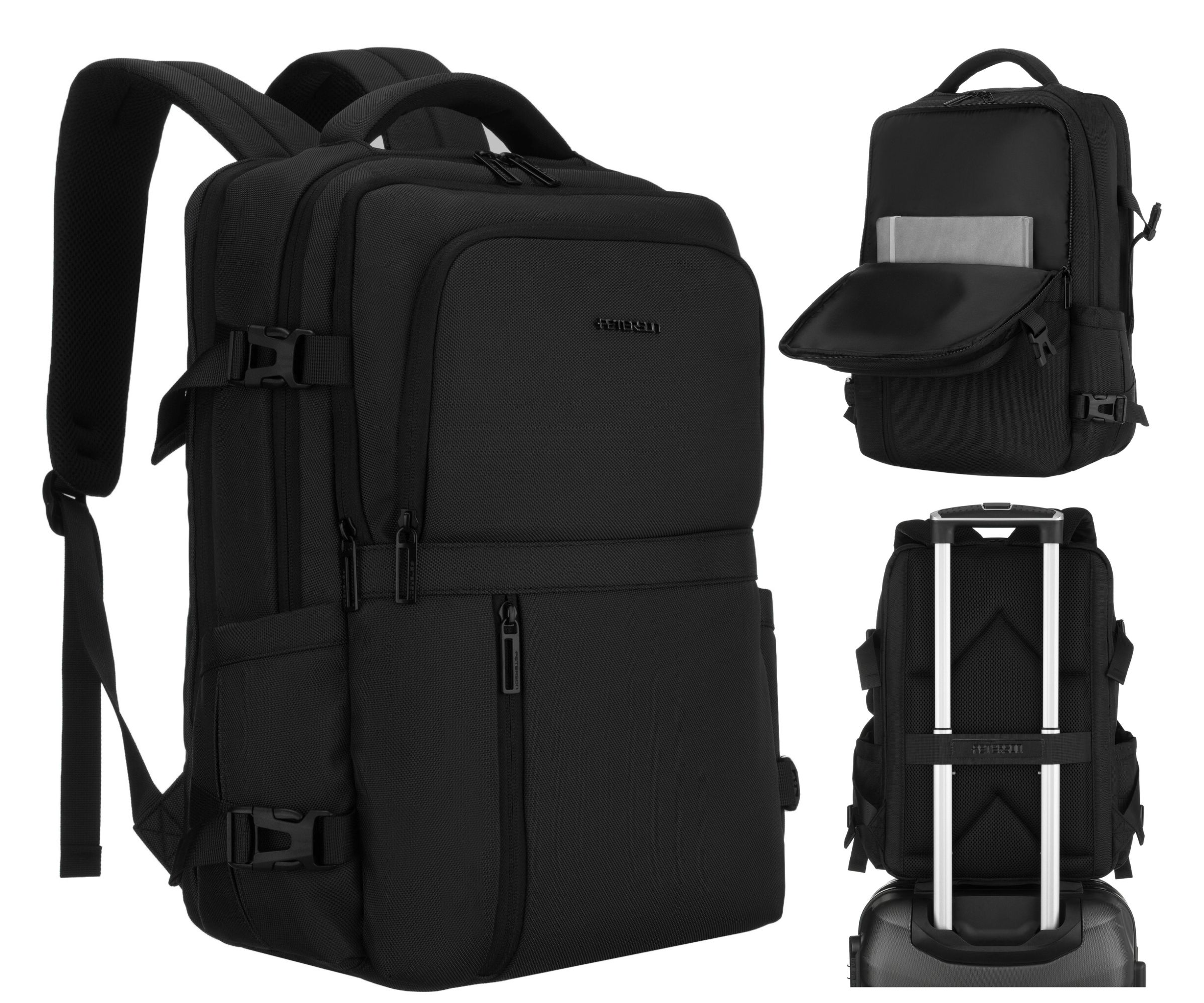 Batoh s prostorem pro notebook, prostorný městský sportovní batoh Peterson